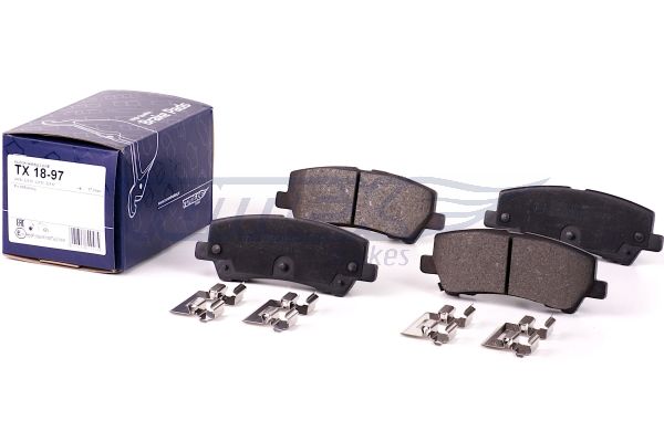 TOMEX BRAKES Bremseklodser tx1897 bagaksel for FORD USA FORD