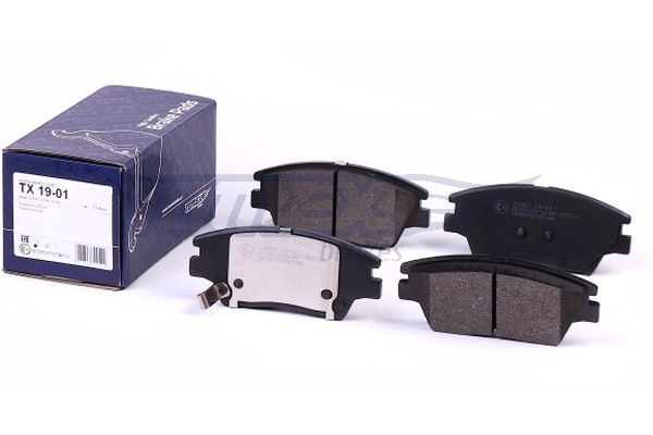 TOMEX BRAKES Bremseklodser tx1901 foraksel for SSANGYONG