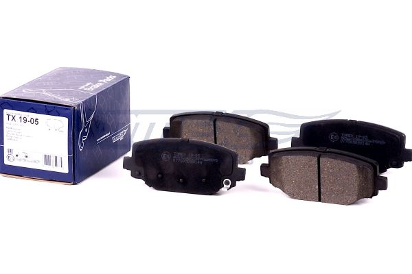 TOMEX BRAKES Bremseklodser tx1905 bagaksel for VW SKODA CHRYSLER DODGE LANCIA