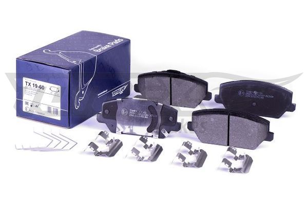 TOMEX BRAKES Bremseklodser tx1960 foraksel for HYUNDAI KIA