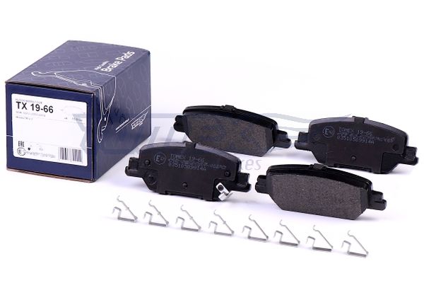 TOMEX BRAKES Bremseklodser tx1966 bagaksel for HONDA HONDA (DONGFENG)