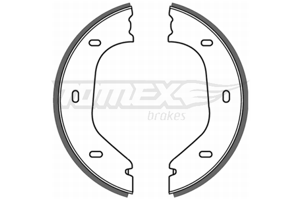 TOMEX BRAKES Bremsebakkesæt tx2121 bagaksel for ALFA ROMEO BMW