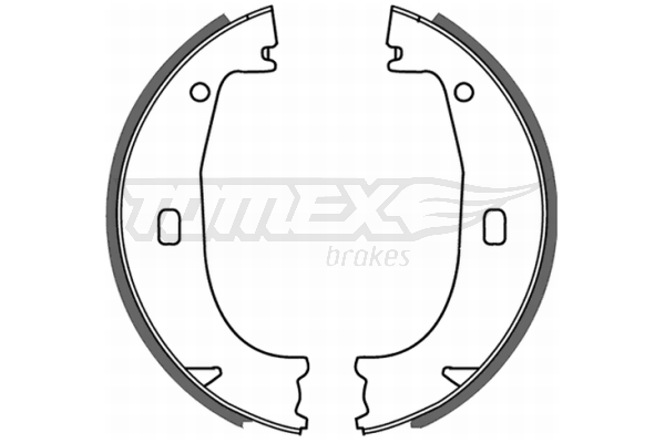 TOMEX BRAKES Bremsebakkesæt tx2123 bagaksel for BMW
