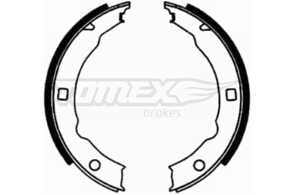 TOMEX BRAKES Bremsebakkesæt tx2179 bagaksel for PEUGEOT