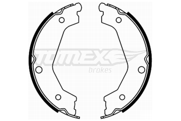 TOMEX BRAKES Bremsebakkesæt tx2188 bagaksel for KIA