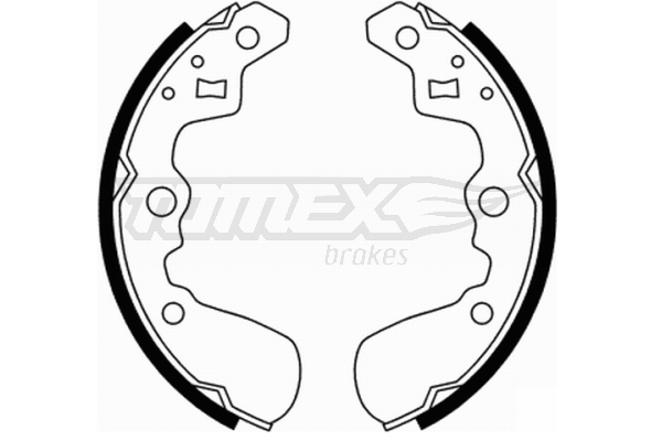 TOMEX BRAKES Bremsebakkesæt tx2189 bagaksel for SUZUKI