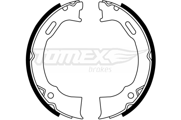 TOMEX BRAKES Bremsebakkesæt tx2287 bagaksel for FORD JEEP
