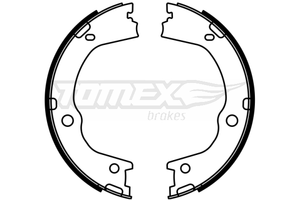 TOMEX BRAKES Bremsebakkesæt tx2306 bagaksel for KIA