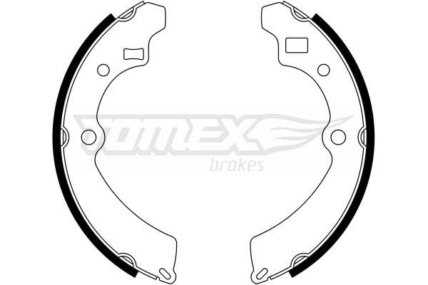 TOMEX BRAKES Bremsebakkesæt tx2332 bagaksel for SUZUKI SANTANA