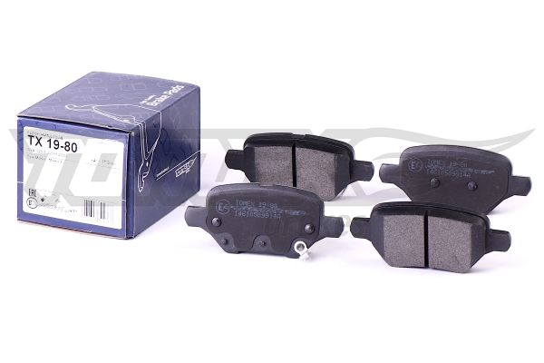 TOMEX BRAKES Bremseklodser tx1980 bagaksel for VAUXHALL BUICK (SGM) CHEVROLET
