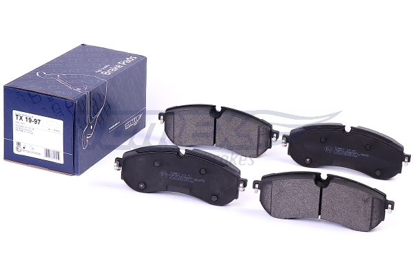 TOMEX BRAKES Bremseklodser tx1997 bagaksel for MAN VW