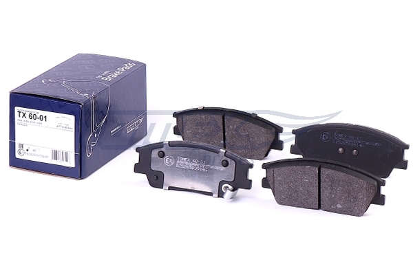 TOMEX BRAKES Bremseklodser tx6001 foraksel for HYUNDAI KIA