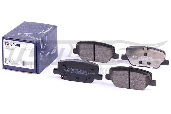 TOMEX BRAKES Bremseklodser tx6006 bagaksel for HYUNDAI