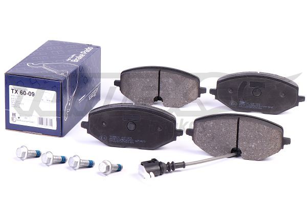 TOMEX BRAKES Bremseklodser tx6009 foraksel for FORD AUDI CUPRA SKODA VW