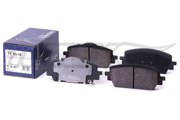 TOMEX BRAKES Bremseklodser tx6018 foraksel for HYUNDAI KIA GENESIS