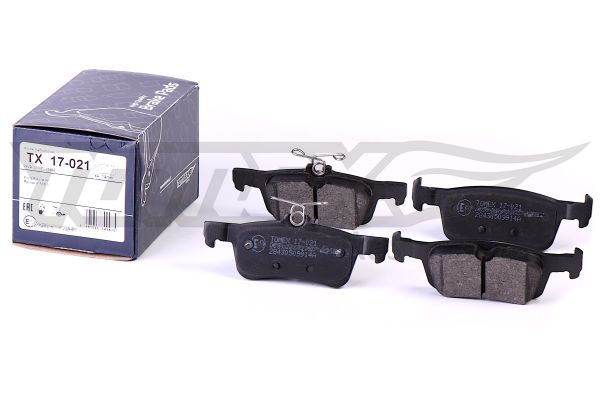 TOMEX BRAKES Bremseklodser TX 17-021 bagaksel for FORD PEUGEOT