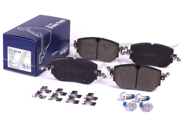 TOMEX BRAKES Bremseklodser TX 60-65 foraksel for CUPRA SKODA