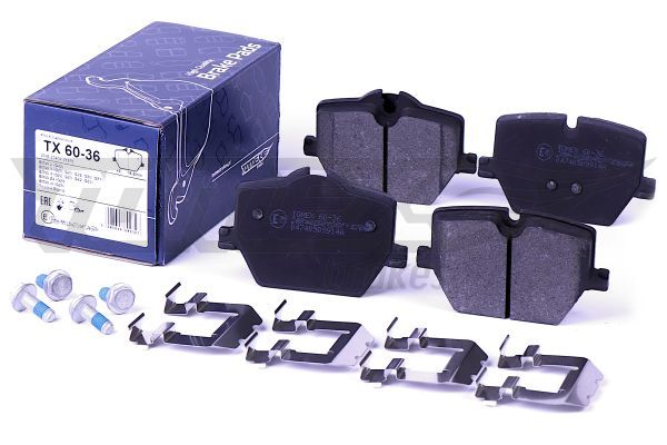 TOMEX BRAKES Bremseklodser TX 60-36 bagaksel for BMW TOYOTA