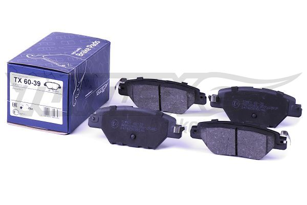 TOMEX BRAKES Bremseklodser tx6039 bagaksel for MAZDA