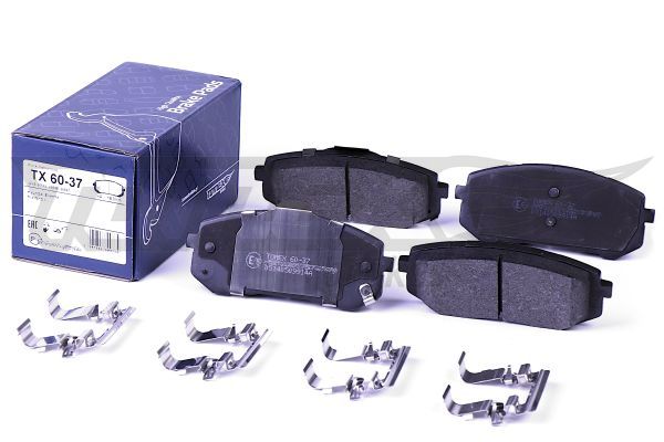 TOMEX BRAKES Bremseklodser TX 60-37 foraksel for HYUNDAI KIA