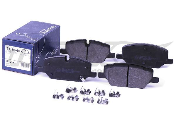 TOMEX BRAKES Bremseklodser tx6049 foraksel for OPEL