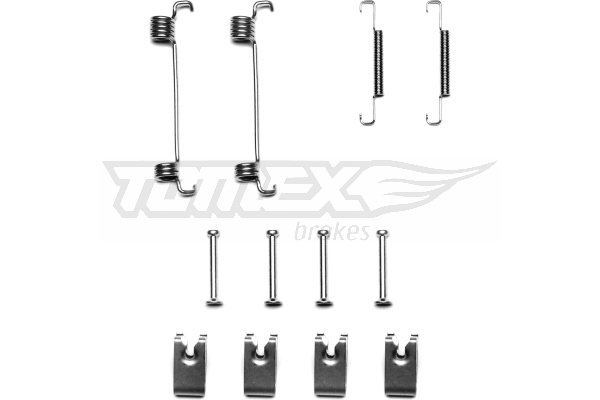 TOMEX BRAKES Tilbehørssæt, bremsebakker tx4079 bagaksel