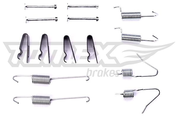 TOMEX BRAKES Tilbehørssæt, bremsebakker tx4204 bagaksel