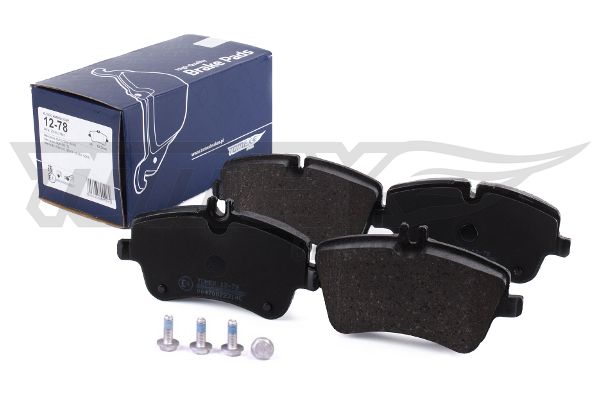 TOMEX BRAKES Bremseklodser tx1278 foraksel for MERCEDES-BENZ