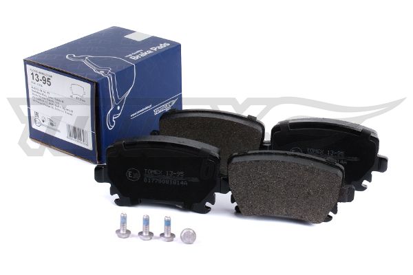 TOMEX BRAKES Bremseklodser tx1395 bagaksel for VW AUDI VW (FAW)