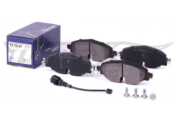 TOMEX BRAKES Bremseklodser tx1697 foraksel for VW VW (FAW) AUDI SKODA