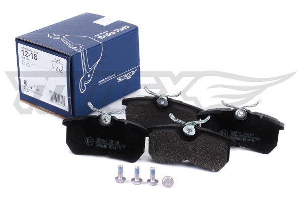 TOMEX BRAKES Bremseklodser tx1218 bagaksel for FORD FORD USA