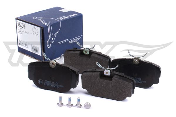 TOMEX BRAKES Bremseklodser tx1559 bagaksel for LAND ROVER