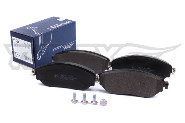 TOMEX BRAKES Bremseklodser tx1704 foraksel for VAUXHALL OPEL FIAT NISSAN RENAULT