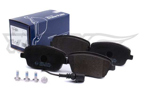 TOMEX BRAKES Bremseklodser tx13591 foraksel for VW SEAT