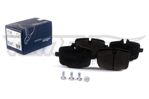 TOMEX BRAKES Bremseklodser tx1736 bagaksel for BMW