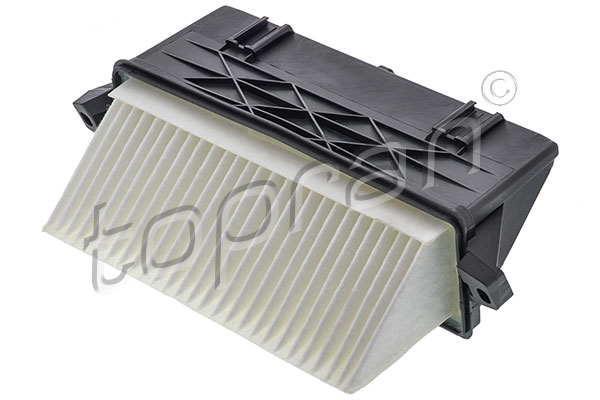 TOPRAN Luftfilter 408307 Filterindsats fitting_position_100|Monteringsside|højre housing_material_2079|Kabinetmateriale|PA 66 GF 30 paired_article_num
