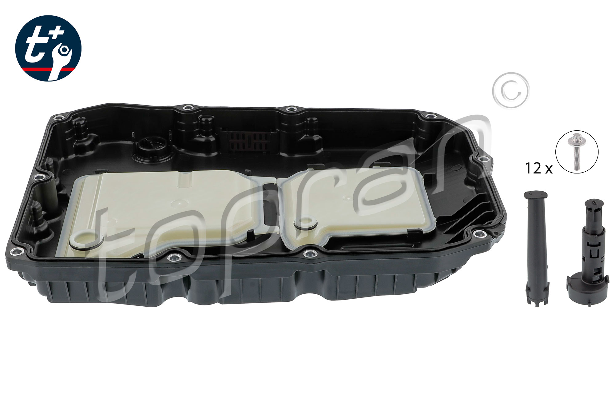 TOPRAN Bundkar, automatisk gear 409680 for SMART