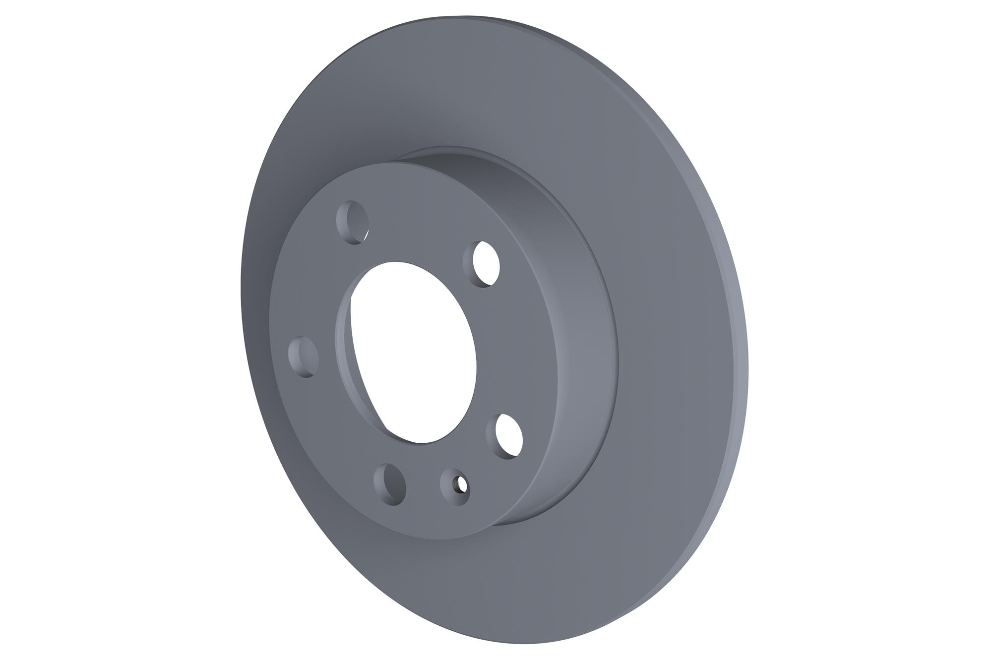 TOPRAN Bremseskive 107683 bagaksel fuld 232mm 9mm for CUPRA VW