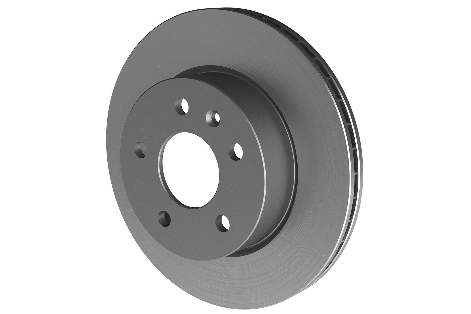 TOPRAN Bremseskive 400857 foraksel ventileret 276mm 22mm for SMART MERCEDES-BENZ