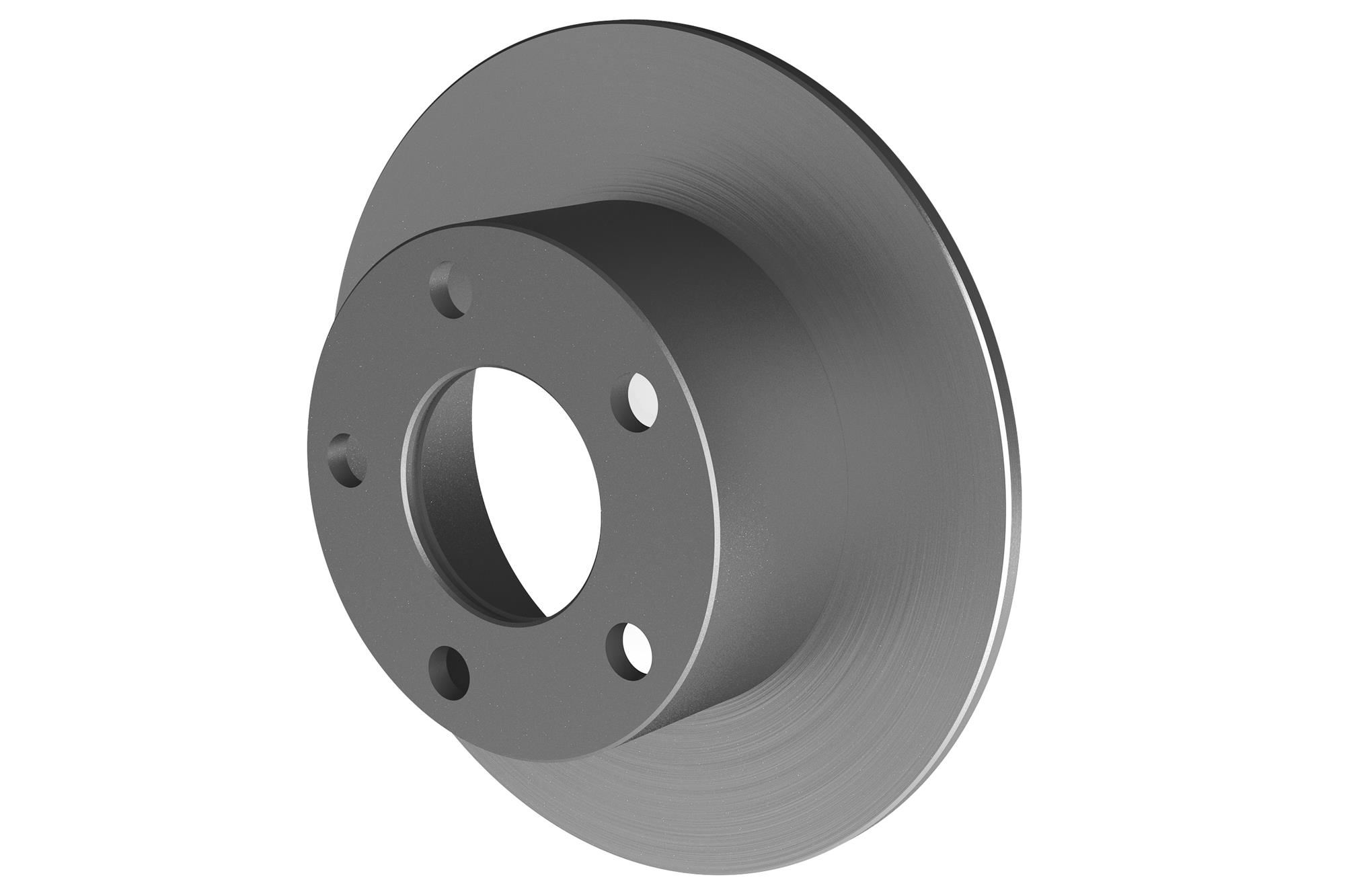 TOPRAN Bremseskive 103757 bagaksel fuld 245mm 10mm for VW CUPRA