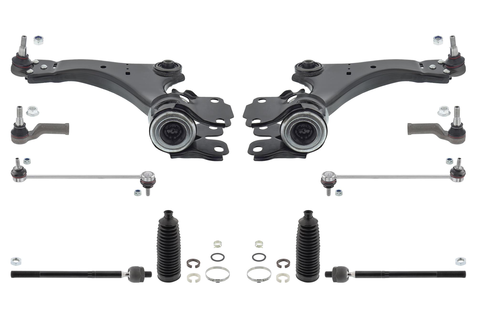 TOPRAN Bærearmssæt 304696 foraksel for FORD VOLVO
