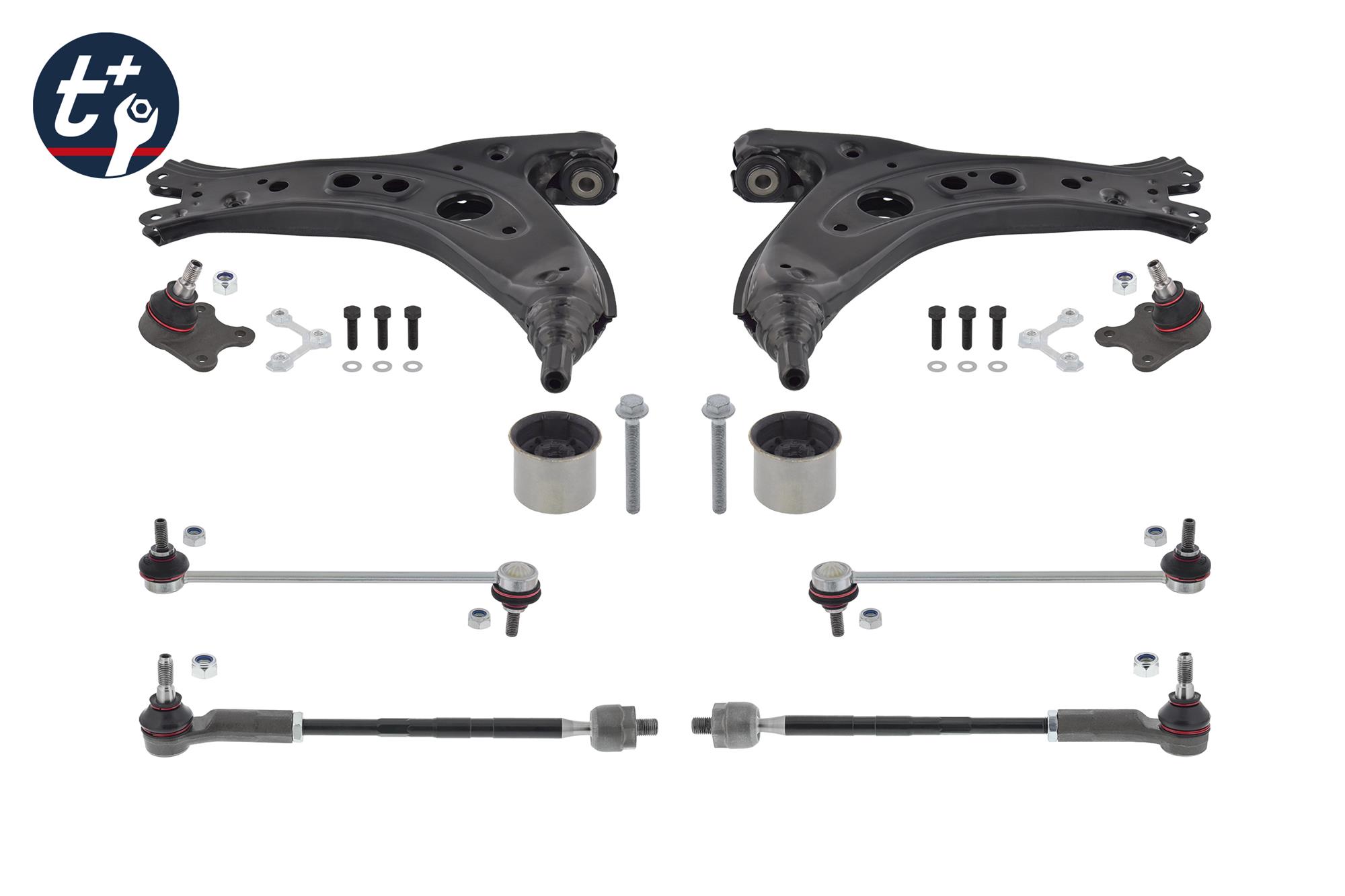 TOPRAN Bærearmssæt 115800 foraksel for VW