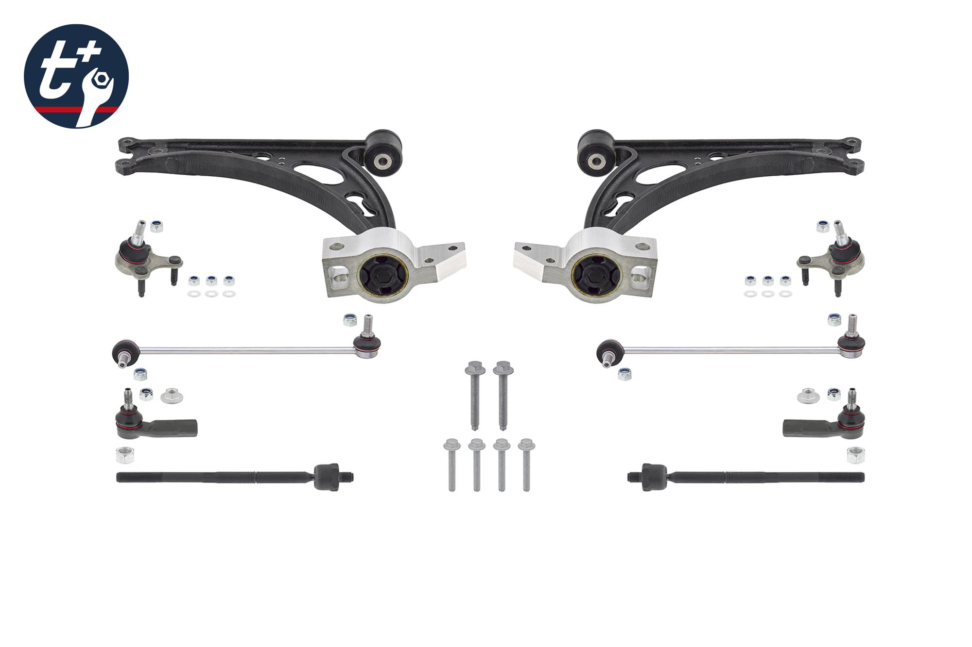 TOPRAN Bærearmssæt 629709 foraksel for VW