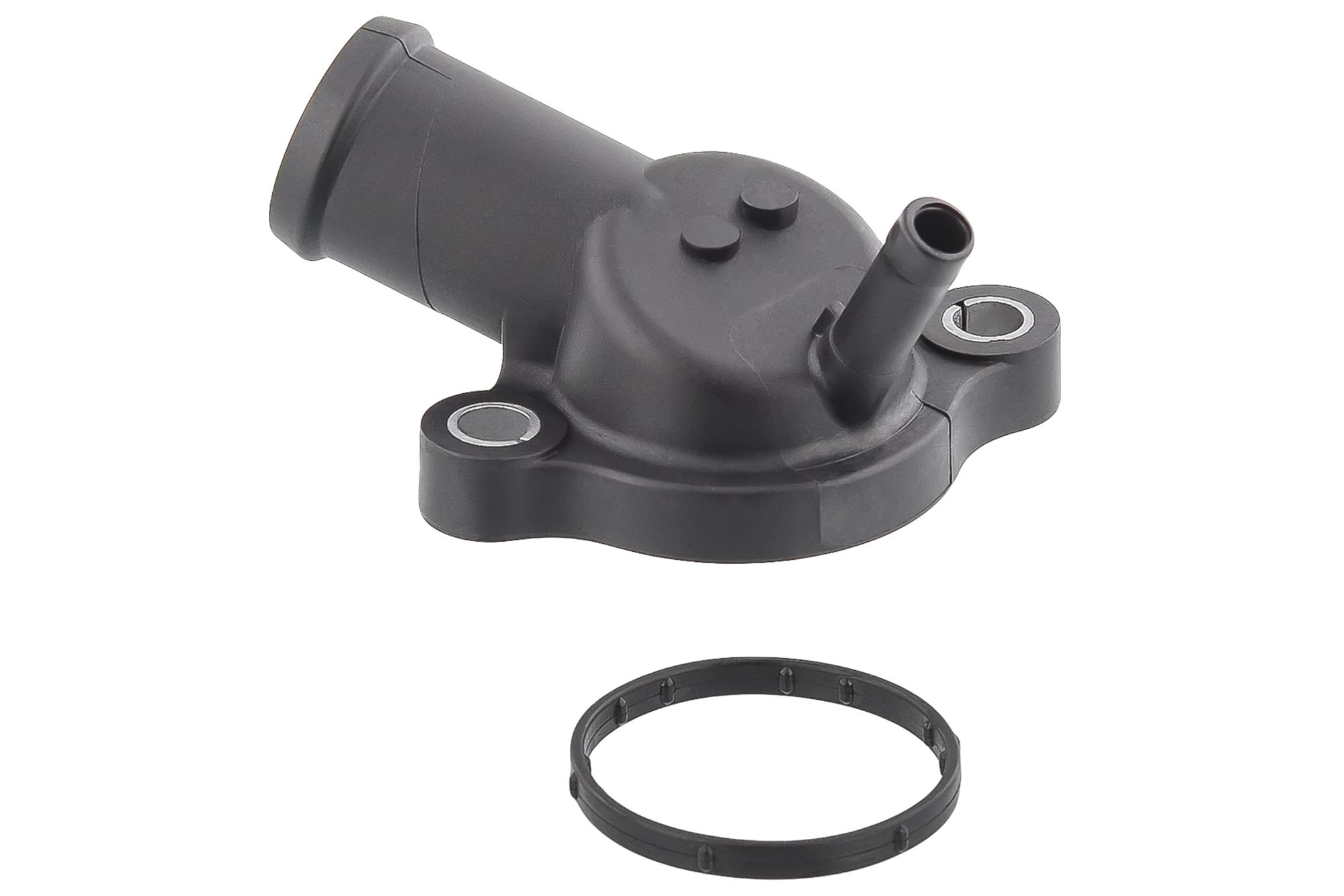 TOPRAN Kølevæskeflange 115903 højre for SKODA CUPRA