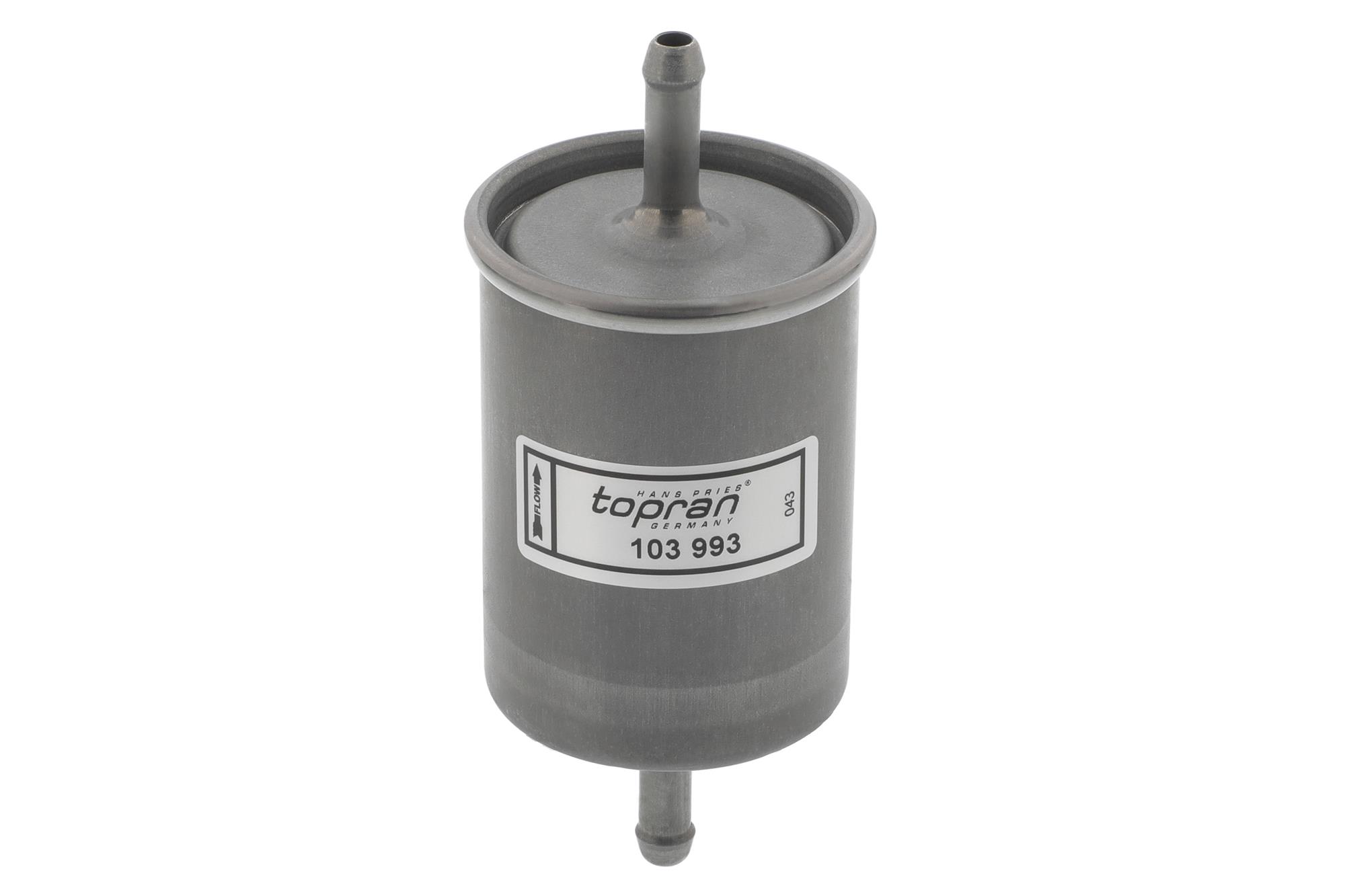 TOPRAN Brændstof-filter 103993 Lednings 138mm for PEUGEOT CUPRA VW