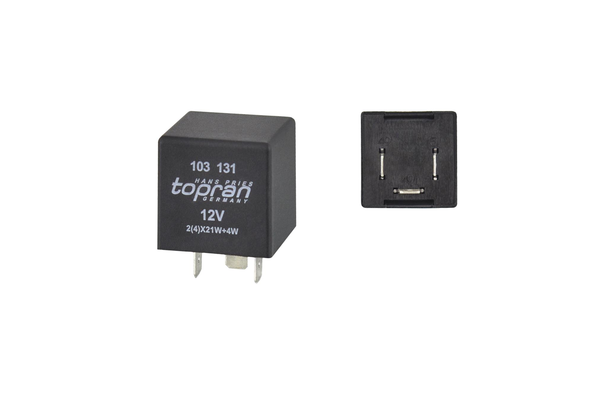 TOPRAN Katastrofeblinkrelæ 103131 for FORD OPEL BMW VAUXHALL SKODA CUPRA VW