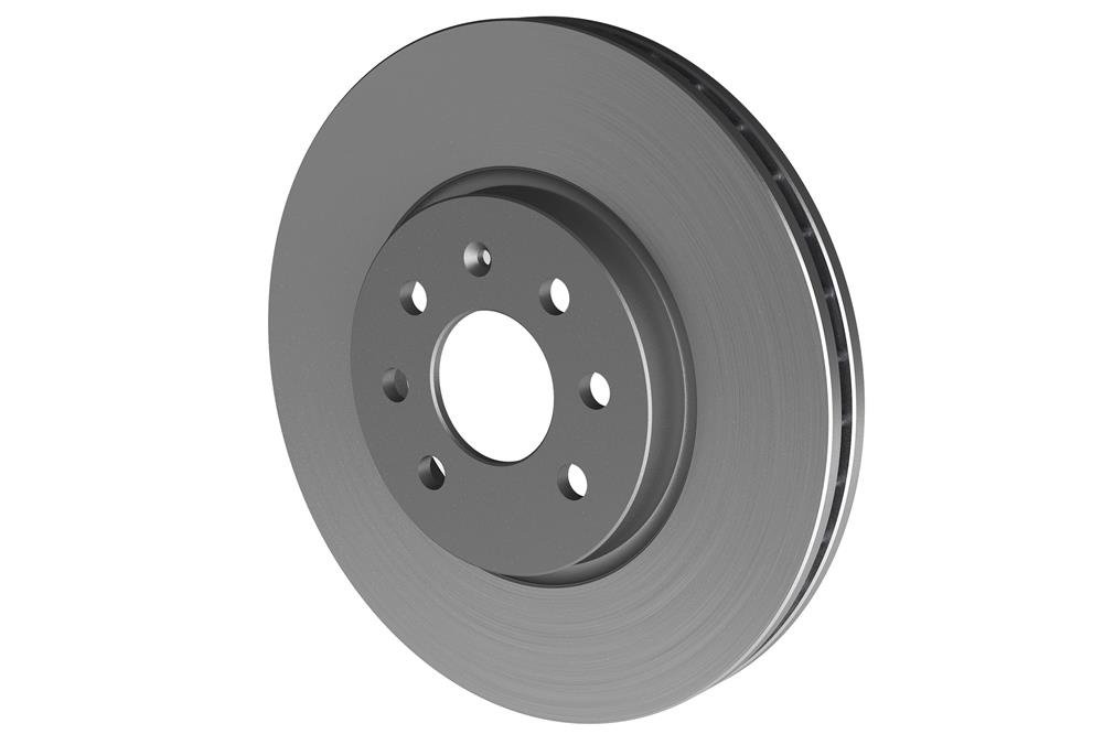 TOPRAN Bremseskive 206858 foraksel ventileret 280mm 25mm for OPEL VAUXHALL