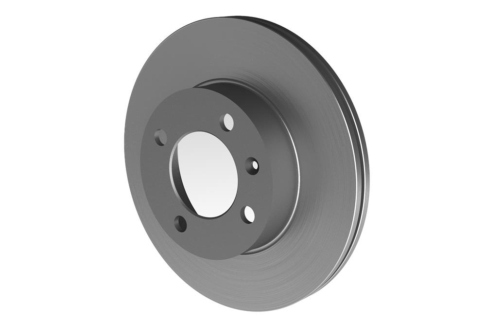 TOPRAN Bremseskive 103407 foraksel ventileret 238mm 20mm for CUPRA VW