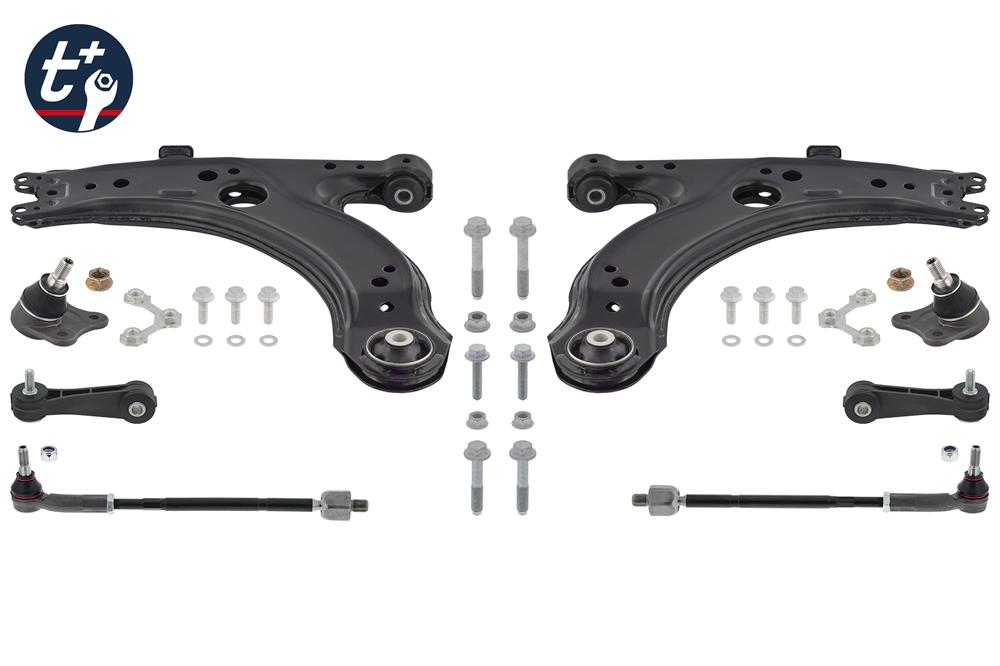 TOPRAN Bærearmssæt 115798 foraksel for VW