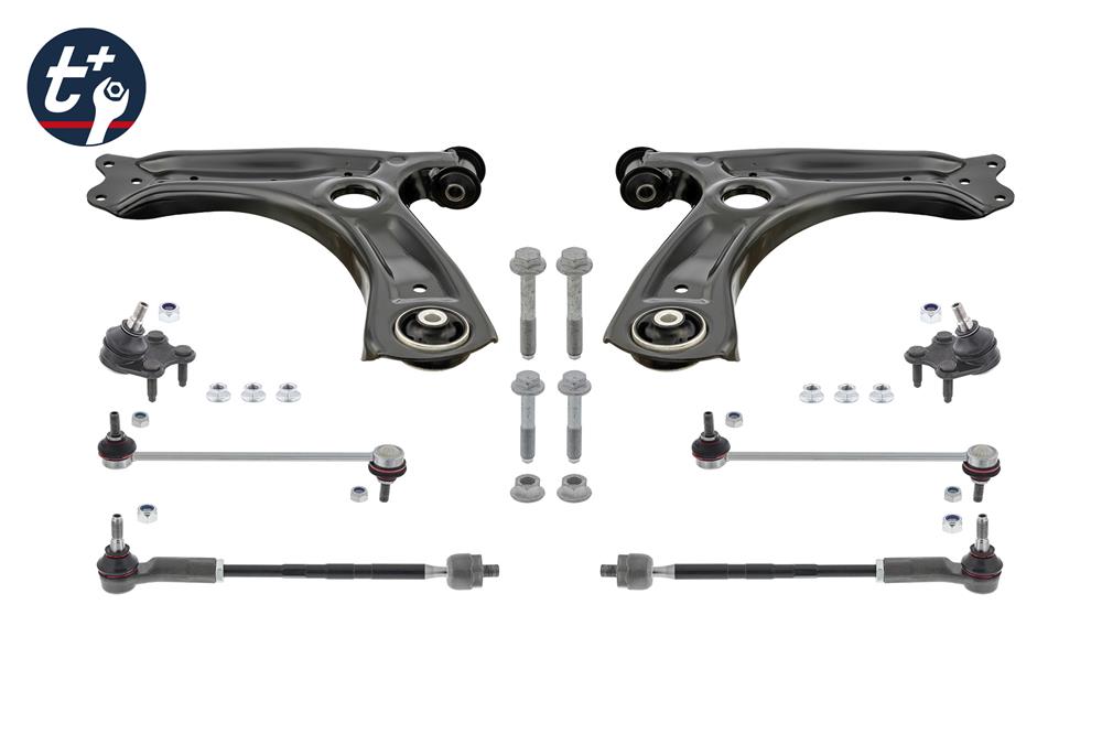 TOPRAN Bærearmssæt 118427 foraksel for VW